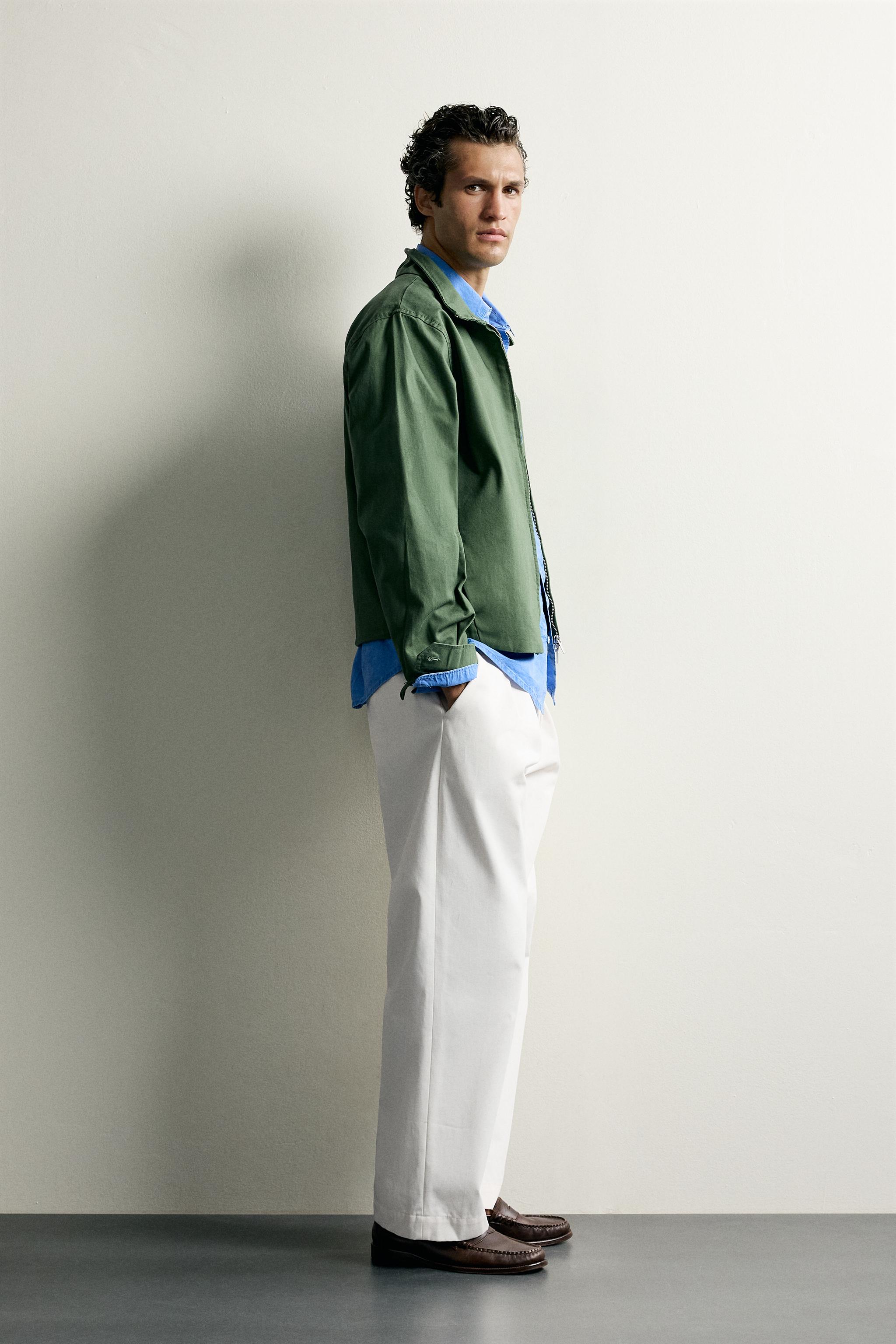 COTTON REGULAR FIT JACKET
